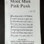 Monk Mink Pink Punk # 4: The Jazz issue