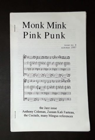 Monk Mink Pink Punk # 4: The Jazz issue