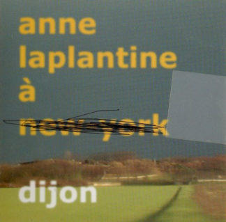 Anne Laplantine A Dijon