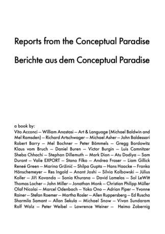 Stefan Römer Reports from the Conceptual Paradise/Berichte aus dem Conceptual Paradise